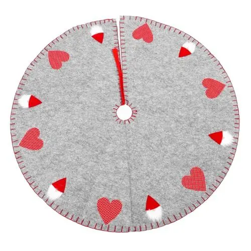 Produktbild: Ciieeo 1Stk Weihnachtsbaumrock Christbaum Teppich Christmas Tree Carpet christbaumteppich Christmas Tree Ornaments Christbaum Decke Weihnachtsbaum Decke Baum Rock Gitter Kleid Linie Stoff