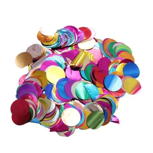 Produktbild: Ciieeo 1 5 Mm Konfetti für Hochzeiten Party-dekorationen Runde Zuschnitte Papier für Tische Einladungen Luftballons