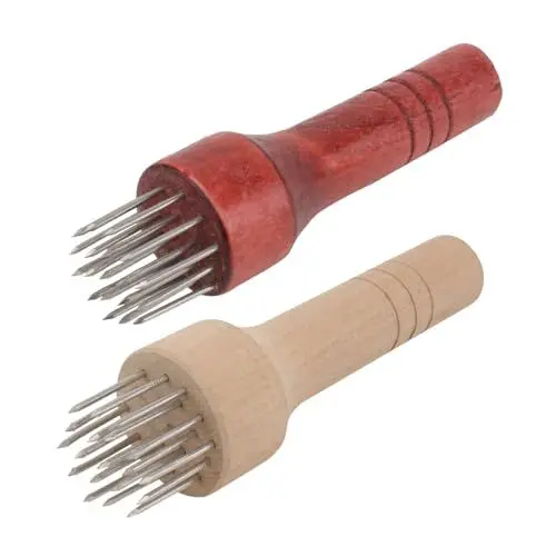 Produktbild: Ciieeo 1 Satz Fleischlöser Kitchen Tools Küchenwerkzeug Fistiggel Fish Werkzeuge Zum Zartmachen Von Fleisch Fleischklopfer-Nadel Nadel Zum Zartmachen Von Fleisch Steakstampfer Hölzern 2st