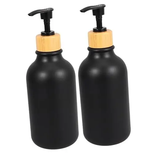 Produktbild: Ciieeo Seifenspender Aus Pet Für Badezimmer Lotionflasche Für Die Küche Handseifenspender Wiederverwendbar 500 Ml Nachfüllbar Modisches Design 2 Stück