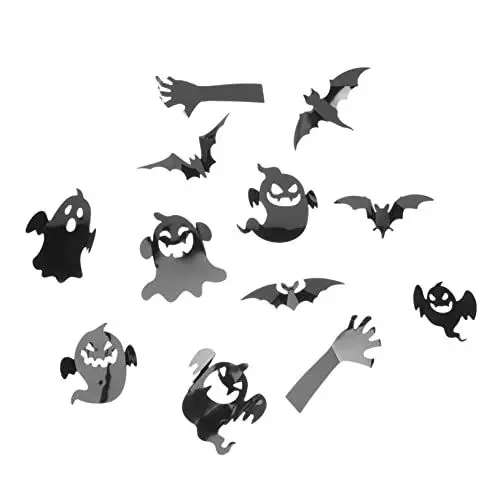 Produktbild: Ciieeo 1 Satz Halloween-Wandaufkleber 3D-Halloween-Wandkunst gruselige Wandaufkleber halloween wanddeko halloween fensterbilder Dekor PVC-Halloween-Fensteraufkleber Halloween-Partyzubehör