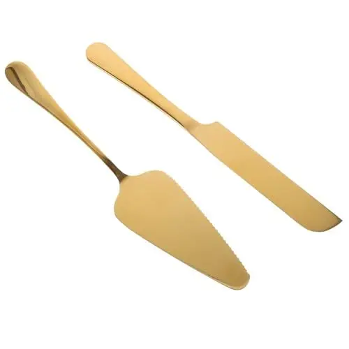 Produktbild: Ciieeo 1 Satz Kuchenmesser-Set Geschirr Set besteck Set Backutensilien Pizza einstellen Brotmesser Essstäbchen-Set Schaufel mit langem Griff Rostfreier Stahl