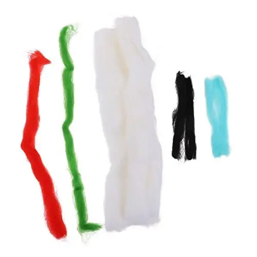 Produktbild: Ciieeo 1 Satz Schneemann-filz Wollfilz-nadelsets Handgefertigte Filzmaterialien Filzset Für Anfänger Nadelfilzen Starter-kit Wollfilznadeln Filzzubehör Fein Lieferungen Wolle Weiß