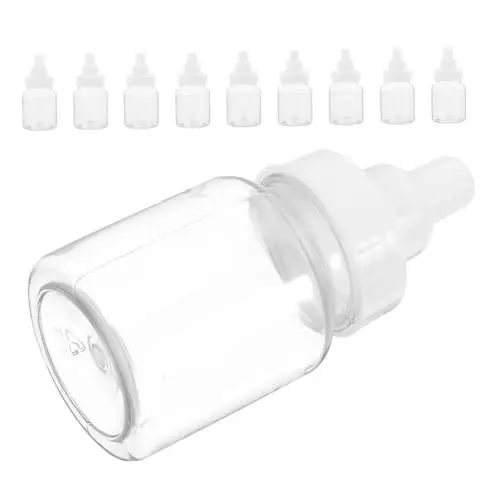 Produktbild: Ciieeo 1 Satz Süßigkeiten Box Transparente Süßigkeitenboxen Niedliche Süßigkeitenverpackung Party Mini-plastik-süßigkeitsmilchflasche Flaschenspiel Für Die Babyparty Pp 10st