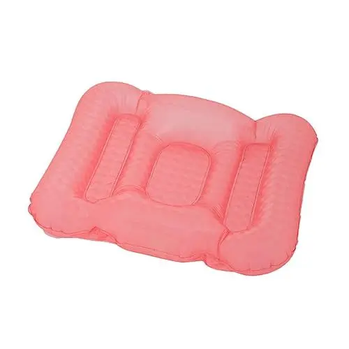 Produktbild: Ciieeo 1stk Aufblasbares Kissen Badewannenkissen Zurück Ruhen Ergonomisches Badewannenkissen Kopfstütze Für Badekissen Für Badewanne Kopfkissen PVC Nacken
