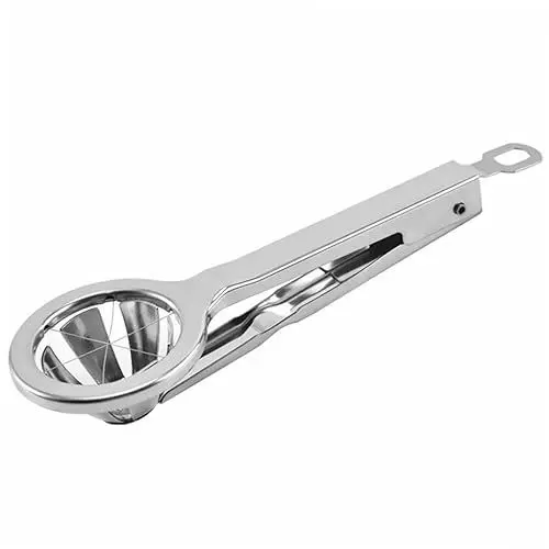 Produktbild: Ciieeo 1stk Eierschneider Eiertrenner Eierschneidewerkzeug Manueller Zerkleinerer Zwiebelwürfelschneider Praktisches Küchenwerkzeug Küche Ei Drahtschneidewerkzeug Rostfreier Stahl Silver