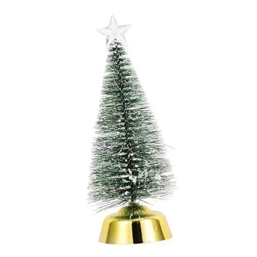 Produktbild: Ciieeo 1stück Xmas Tree Ornament Bunte Weihnachtsbaum Dekoration Für Festliche Anlässe Batterie Kreative Und Leuchtende Weihnachtsdekoration Für Zuhause Und Partys