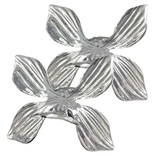 Produktbild: Ciieeo Stabile Dreieckige Präsentationshalterung Aus Metall Für Kristallkugeln Für Kristallkugeln Blatt-design