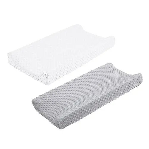 Produktbild: Ciieeo Wickelunterlagenschutz Aus Polyester 2 Stück Wickelunterlagenbezüge für Babys Waschbar und Wickeltischbezug für Das Kinderzimmer