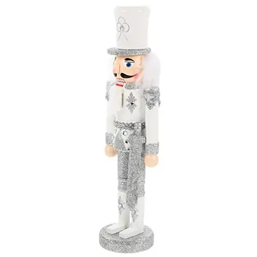 Produktbild: Ciieeo 2St Weihnachts- Weihnachtsdekorationen Tischdekoration funkelnder weihnachtliche Ornament Weihnachtsnussknacker Desktop-