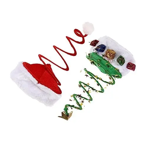 Produktbild: Ciieeo Weihnachten Kopfbedeckung Prop Festival Kopfschmuck Filz Weihnachtshüte Für Party Hut