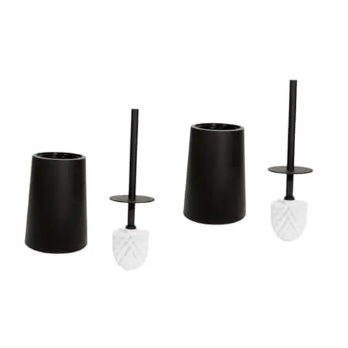 Produktbild: Ciieeo 2 Sätze Klobürste badreiniger Bad putzen Closestool Brush Bad bürste klarer Binder Wäscheständer für Babyflaschen Toilettenbürste sauber WC-Bürstengarnitur Reinigungskugel