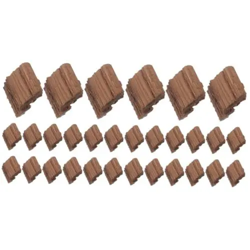 Produktbild: Ciieeo 2 Stück 1 Chip Wein Heimbedarf Weinbrauspäne Wein DIY Zubehör Weinherstellungschips Heimbrauzubehör Holzchips Heimbrauzubehör Brauzubehör Holz Dunkelbraun