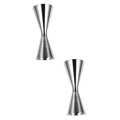 Produktbild: Ciieeo 2 Stück Doppelendiger Messbecher Messbecher Weinbecher Japanische Getränke Cocktail Messbecher Getränke Messbecher Martini Mixer Doppelmessbecher Schnapsbecher