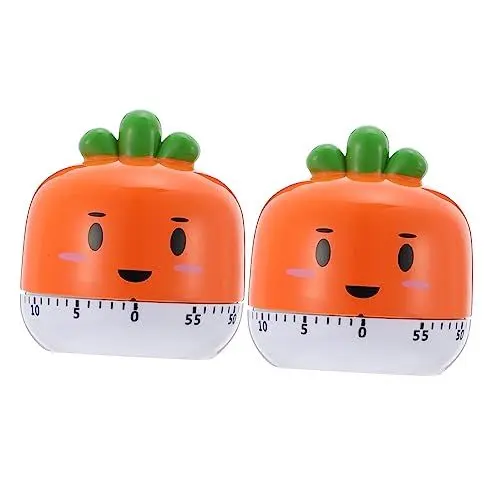 Produktbild: Ciieeo Kochtimer 2 Stück Countdown-Timer Manuelle Timerzahlen Für Ältere Kinder Im Vorschulalter