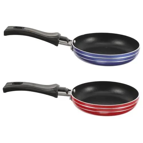 Produktbild: Ciieeo Tragbare Mini-antihaft-bratpfanne 2-teilige Pfanne Zum Frühstück Pfannkuchen Omeletts Mehrzweck-kochpfanne