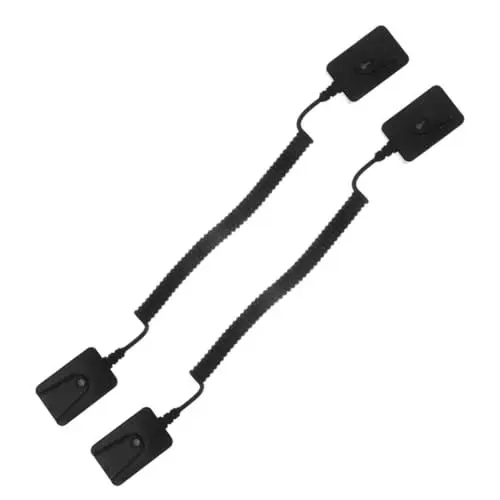 Produktbild: Ciieeo 2st Anti-hotlinking Für Mobiltelefone Haltekabel Für Die Fernbedienung Tv-fernbedienungsleine Ausziehbares Kabel Für Telefon Fernbedienungskabel Für Tablet Black Plastik