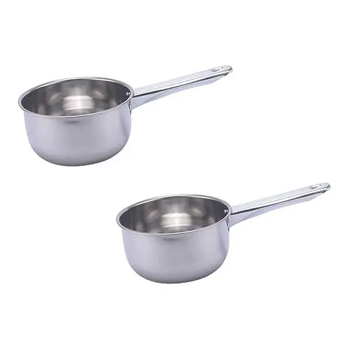 Produktbild: Ciieeo 2 Stücke Große Edelstahl Löffel für Chinesische Kochen Wasser Schöpfkellen Verdickt Schöpflöffel Schöpflöffel für Restaurant