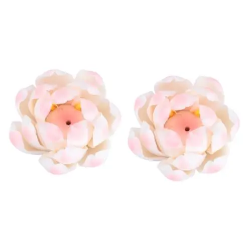 Produktbild: Ciieeo 2st Lotus Räucherstäbchenhalter Aus Keramik Aromabrenner Weihrauch Stockhalter Räuchergefäß Duftstift Duftstäbchen Keramikkunstwerk Haushaltsdekoration Aus Keramik Rosa