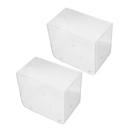 Produktbild: Ciieeo Mini-Aquarium 2 Stück Für Den Schreibtisch Betta-Aquarium Aus Kunststoff Mehrzweck-Aquarium Für Räume