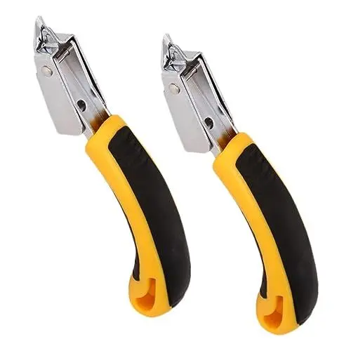 Produktbild: Ciieeo Heftklammerentferner-werkzeugsatz 2-teilig Nagelzieher Mit Kunststoffgriff Handnagelentferner Modischer Handnagelzieher Heftklammerentferner Für Nägel Für Büro Und Holzbearbeitung