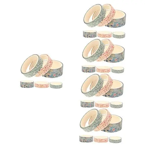 Produktbild: Ciieeo 30 Rollen Taschenband Bastelklebeband Zum Verpacken Von Geschenken Folien-abdeckband Altes Washi-tape Bastelband Japanisches Abklebeband Jahrgang Fotoalbum Japanisches Papier