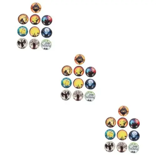 Produktbild: Ciieeo 30 STK Halloween-Kühlschrankmagnete Halloween-Dekoration-Kühlschrankmagnet Halloween-Sternhut-Kühlschrankmagnet Kühlschrankmagnete für die Küche Magnete für den Kühlschrank