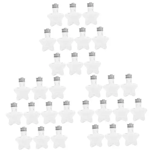 Produktbild: Ciieeo 30 Stück Dekorative Flaschen Multifunktionsflaschen Partygeschenke Hochzeiten Süßigkeitenboxen Süßigkeitenflaschen Wiederverwendbare Plastikflaschen Geschenkboxen
