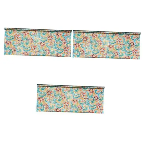 Produktbild: Ciieeo 3St 3D Sichtschutzfolie wasserfeste statische Haftfolien Heißkontroll-Vinyl-Dekorfolie Bad Fensterfolie verglasungsfolie frischhaltefolie Anti-UV-Fensteraufkleber wasserdicht Film