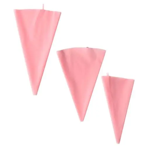 Produktbild: Ciieeo Spritzbeutel Wiederverwendbar – 3er-Pack – Spritzbeutel Zum Backen – Kuchendekorationszubehör – Silikon