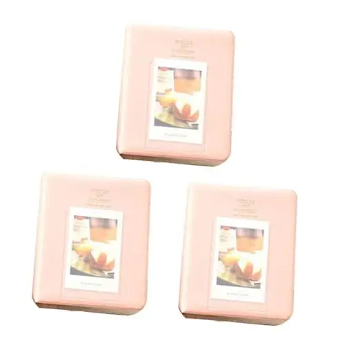 Produktbild: Ciieeo 3 Stück 64 3 Fotoalbum für mini instant camera instant kameras photo book hochzei Fotoalbum PVC Fotoalbum für Kinder Fotoalben Sammelalbum Fotobuch für mini Fotobuch-Album Rosa