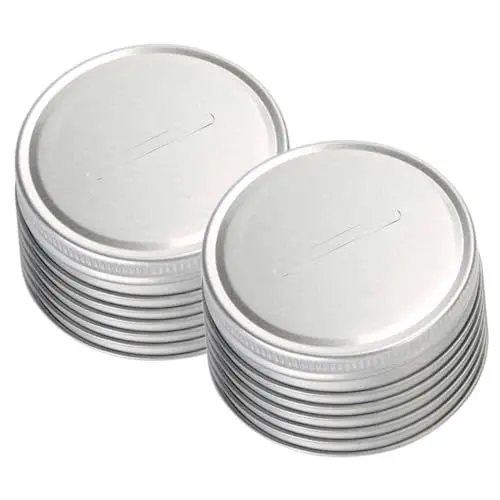 Produktbild: Ciieeo 48 Stk Sparschwein Münzdeckel halloween geschenke halloween assecoires Konserventeile Deckel der Vorratsdose Einmachglas Glasflaschen Deckel von Lagertanks stabile Topfdeckel Münze