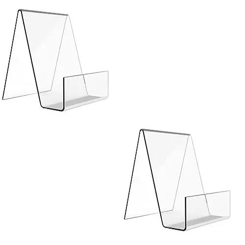 Produktbild: Ciieeo 4 Stück Anti-Fall-Display-ständer Bücherstand Halterung Für Tablet-staffelei Manga-Regale Notizbuch Ruhe Buchunterstützung Halter Für Fotorahmen Buchständer Bild Grußkarte Acryl
