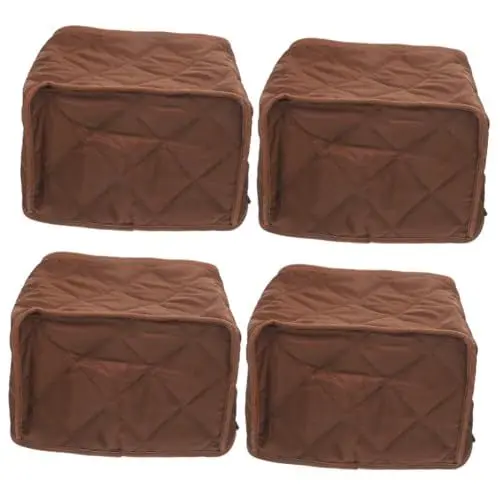 Produktbild: Ciieeo 4 Stück Brotmaschine Staubschutz toastwr Toaster Küche Mäntel Brotbackmaschine Brotmaschinenhülle Hausbedarf Haushalt Schutzhülle Sofabezug Abdeckung Polyester
