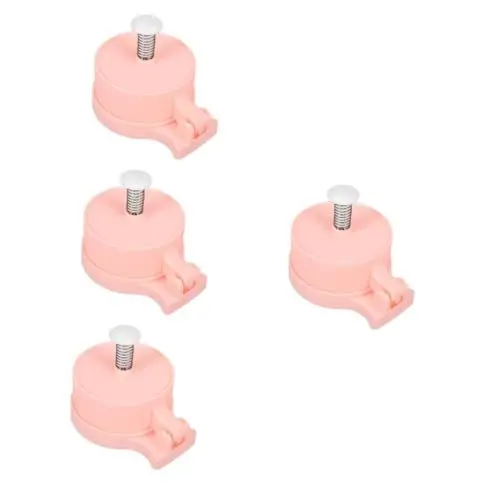 Produktbild: Ciieeo 4 Stück Burgerpresse Patty-Maker-Form Grillpresse Hamburgerformer Hamburger-Patty-Maker Knödelmacher grillzubehör Pattypresse werkzeug Fleischpastetenpresse Fleischpresse pp Rosa
