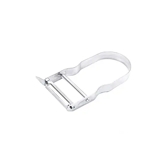 Produktbild: Ciieeo 4 Stück Edelstahlschneider manueller kartoffelschäler Gemüseschäler Gemüseschaber Gurkenschäler Kohlschäler gemüsenudelschneider gemüseschneider Küchenreibe Gemüsehobel Silver