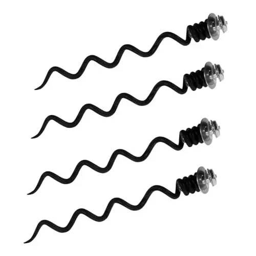 Produktbild: Ciieeo 4-teiliger Metall-spiralbit-ersatz Für Flaschenöffner Weinöffner-set Einfache Installation Hochwertiges Zubehör