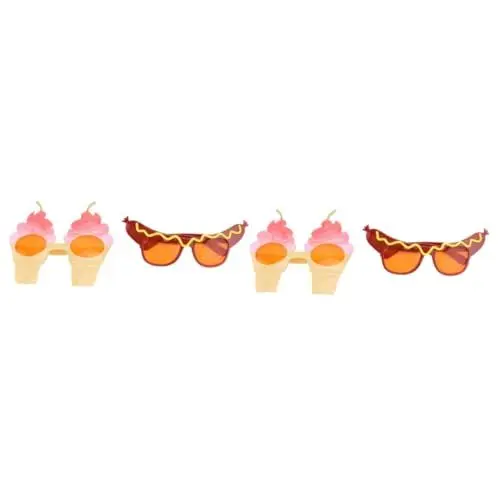 Produktbild: Ciieeo 4 Stück lustiges Brillenspielzeug kinder ferngläser kinderferngläser Spielzeug für Kinder, Mädchen Kleinkindspielzeug Kinderspielzeug Partybrillen Kleidung