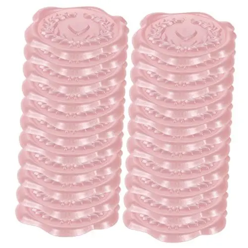 Produktbild: Ciieeo 50 Stück Siegelwachs Wachsetikett Wachssiegel Save-The-Date-Karten Für Hochzeiten Klebewachs Für Briefumschläge Umschlagschließer Wachsschmelzer Versiegelungswachs Aufkleber