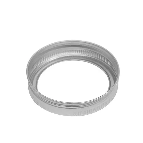 Produktbild: Ciieeo 5stücke Schraubdeckel Für Gläser Metallringe Aus Ersatz Deckel Tops Bänder Für Glasdeckel Ringe Für Schraubbänder Glasdeckel Und Ringe Und Bänder Glasringe