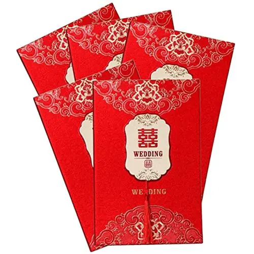 Produktbild: Ciieeo Hochzeitseinladungen Im Chinesischen Stil 5-teilig Elegantes Und Traditionelles Design