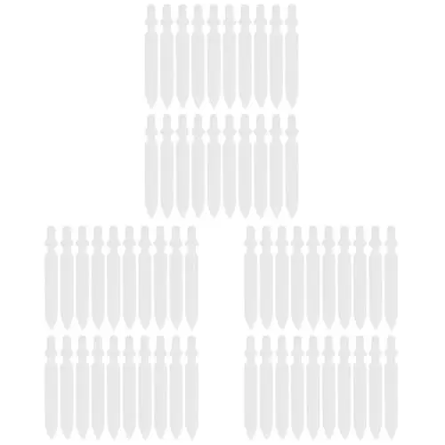 Produktbild: Ciieeo 60 Stk Markierungsstiftspitze Markierungsspitzen Stiftspitze Malen Ersatzspitzen Für Farbstifte Markierstift-minen Markierungsspitze Ersetzen Malerei Ersatzteil Nylon Weiß Student