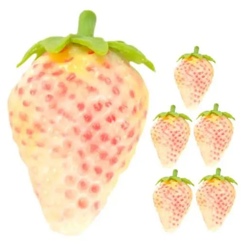 Produktbild: Ciieeo Künstliche Erdbeeren Modell Lebensechte PVC Früchte Home Dekoration Und Fotografie Requisiten