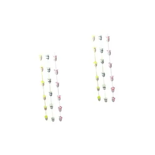 Produktbild: Ciieeo 6 STK Osterbaum Anhänger Osteranhänger zum Aufhängen am Fenster Ball Geschirr Ostern austecherformen Ostern frühlingsdeko Blumengirlande Osterei-Dekor Osterbaum hängende Dekoration