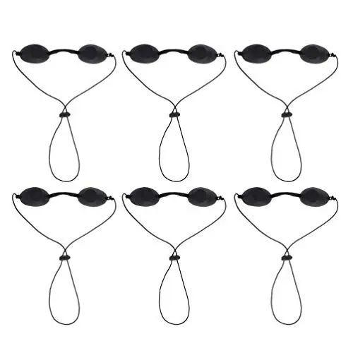 Produktbild: Ciieeo 6 Stück Ipl-Brille Uv-Schutz Für Und Ipl-Bettbrille Sonnenbaden Schutzbrille Ipl-Schutzbrille Schilde Verdunkelungsaugen Zubehör Patch Miss