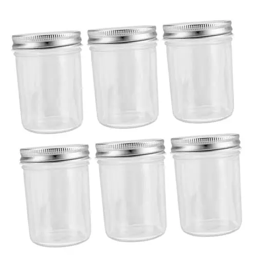 Produktbild: Ciieeo Luftdichtes Einmachglas für Honig Glas Teeglas Vorratsglas für Die Küche Frischhaltedosen 6 Stück