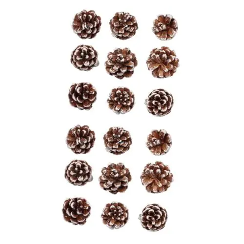 Produktbild: Ciieeo 72 STK natürlicher Tannenzapfen weihnachtsdeko festlich Weihnachtskugel Zimt Tannenzapfen Ornament Wohnkultur Weihnachten hängen Tannenzapfen hängende Dekoration