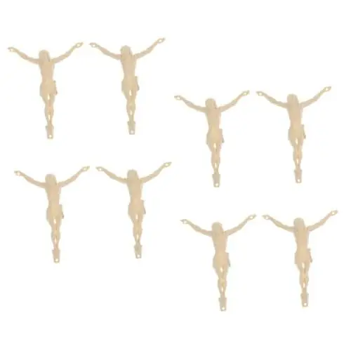 Produktbild: Ciieeo Einzigartige Kunstkreation Jesus Figur Katholisches Religiöses Wanddekoration Ohrring Charms Sonntagsschule Taufe
