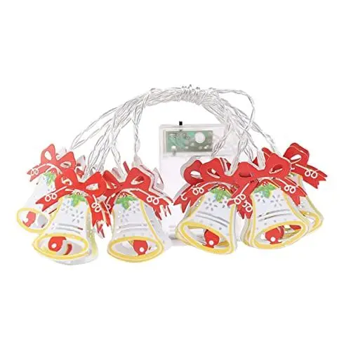 Produktbild: Ciieeo Außendekoration Schnur Weihnachtslichterkette Weihnachtsbeleuchtung Deckendekor Lichterkette Batteriebetrieben Weihnachts-led-leuchten Weihnachten Dekorationen Schmiedeeisen