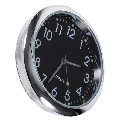 Produktbild: Ciieeo Auto Armaturenbrett Uhr Mini Quarz Leucht Für Ventil Mini Auto Uhr Leucht Für Armaturenbrett